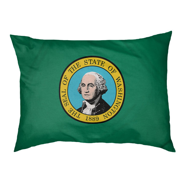 Tucker Murphy Pet™ Burien Washington Flag Dog Pillow Wayfair